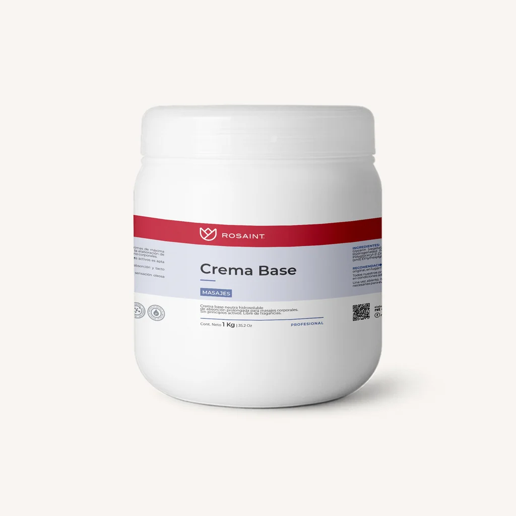 Crema Base para Masajes, presentación 1 kg