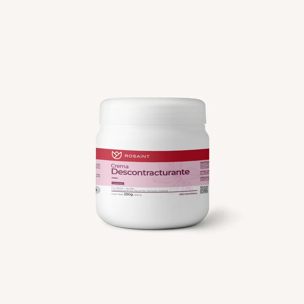 Crema descontracturante corporal, presentación 250g